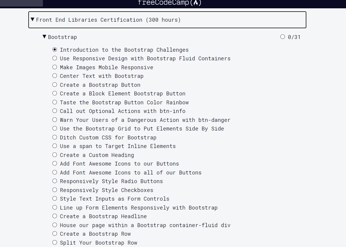 Skt4real's tweet image. After being stuck for a week in algorithm scripting.
I want to move on. Is it mandatory to complete @freeCodeCamp curriculum step by step.?
Going to start front end libraries certification today.
#SundayFunday #codinglife #codingtwitter #freeCodeCamp #100DaysOfCode