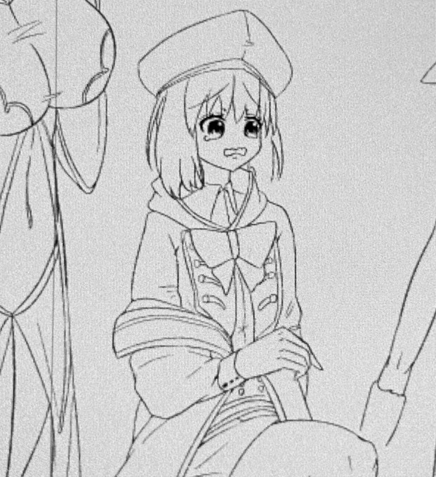 泣いてるキャストリアちゃん 