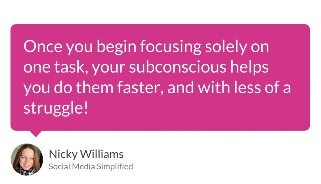 Does being focused make you less stress?

Read the full article: Increasing Productivity and Focus with The One Thing
▸ lttr.ai/XnVE

#productivity #smallbusiness #smallbiz