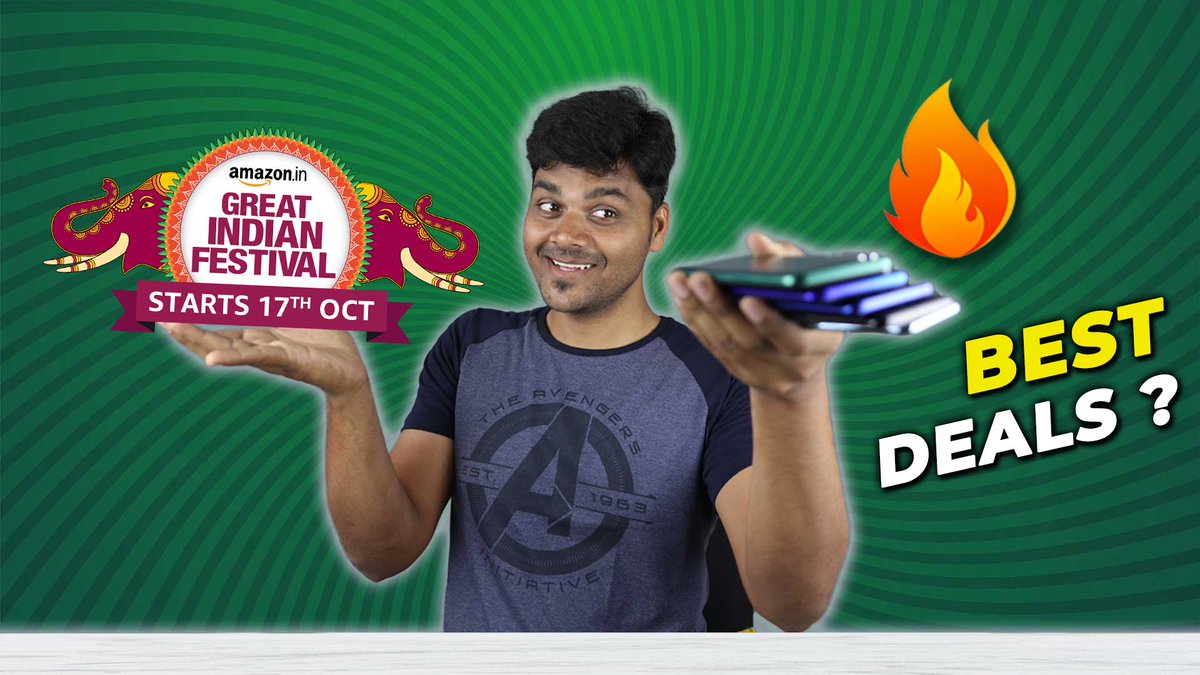TamilTechOffici's tweet photo. Amazon Great Indian Festival Sale 2020 🔥🔥🔥 நல்ல மொபைல் வாங்க சூப்பர் OFFER

Watch here : https://t.co/oWMSN47j6h

RT Friends https://t.co/SpACqL07r8