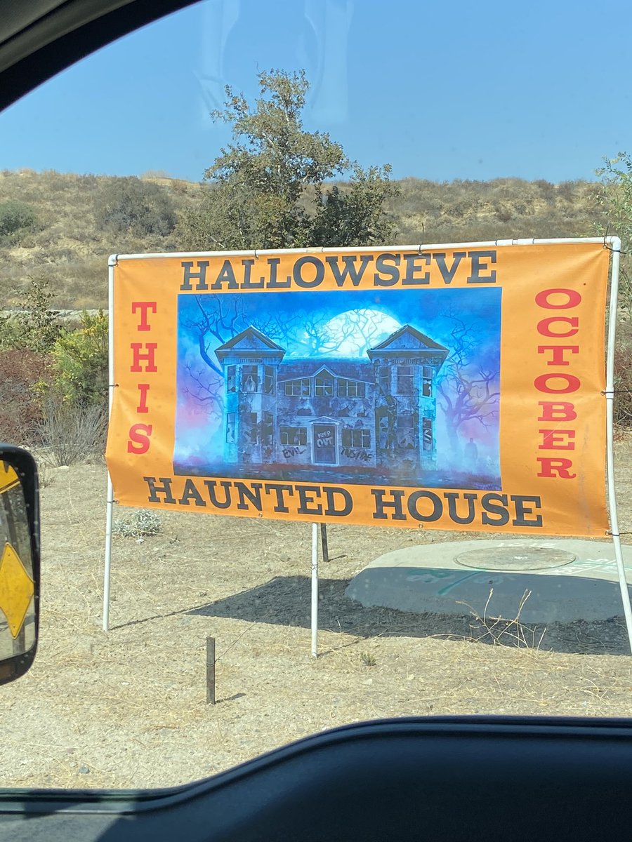blakehallowseve's tweet photo. ‼️‼️WE ARE BACK AND BIGGER AND BETTER THAN EVER BEFORE! that’s right the 2020 HALLOWSEVE HAUNTED HOUSE is here and opening the doors on Friday October 16th and every week till the 1st of November right here at 13731 silver stirrup drive corona CA 92883‼️‼️ https://t.co/tfXnA5GV9Q