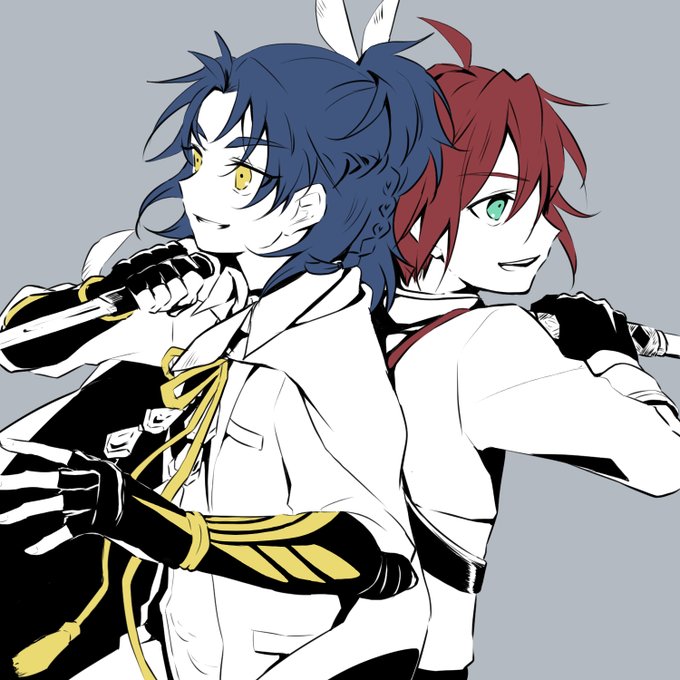 背中合わせのtwitterイラスト検索結果 古い順