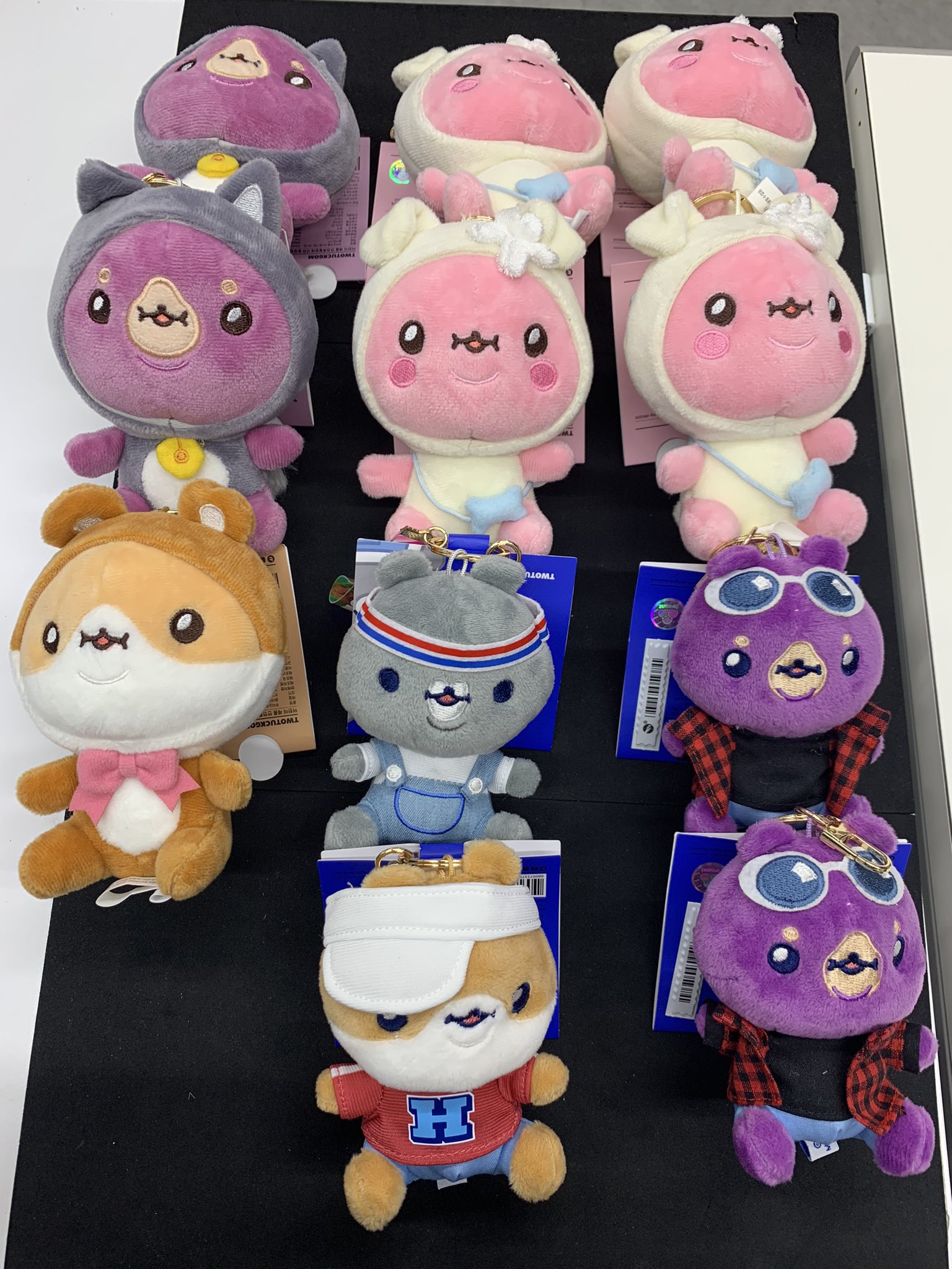 TWOTUCKGOM ぬいぐるみ　ジジゴム　ヒョンウォン MONSTAX TWOTUCKGOM Monsta x ZIZIGOM HYUNGWON K-POP Plush Doll Pillow