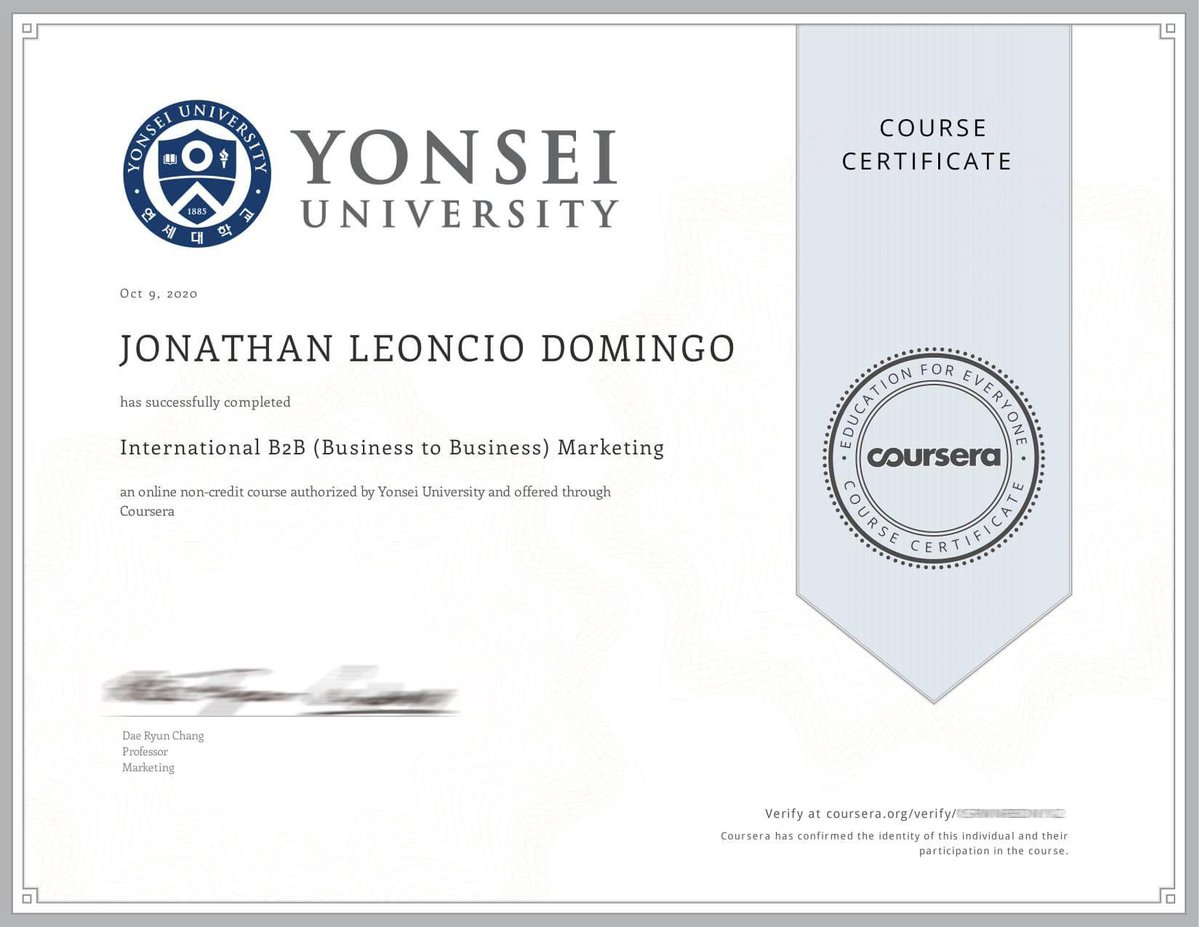 JonDomingo's tweet photo. Want to have a certificate like in the picture?

The DOST-Caraga offers a grant for free access to over a thousand courses (all fields of study covered). The courses are made through the partnership with various world-class universities.

For more info.:
https://t.co/0WrYEDmSUZ https://t.co/4AyjT2EthE