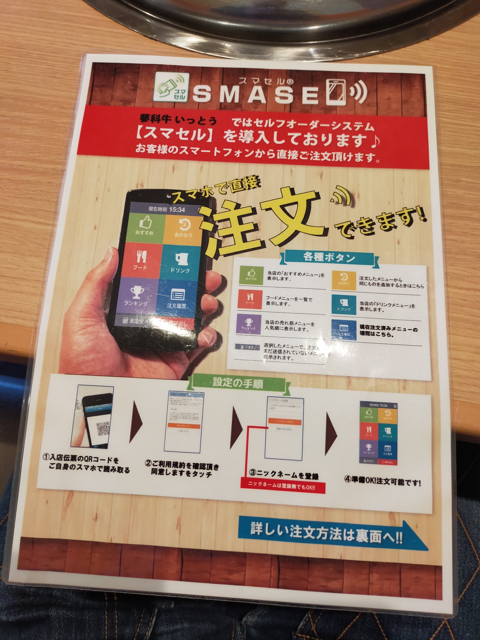 とらまる いっとう さんはスマホで注文する スマセル というシステムを導入してた とらまる いっとう さんはスマホで注文する スマセル というシステムを導入してた