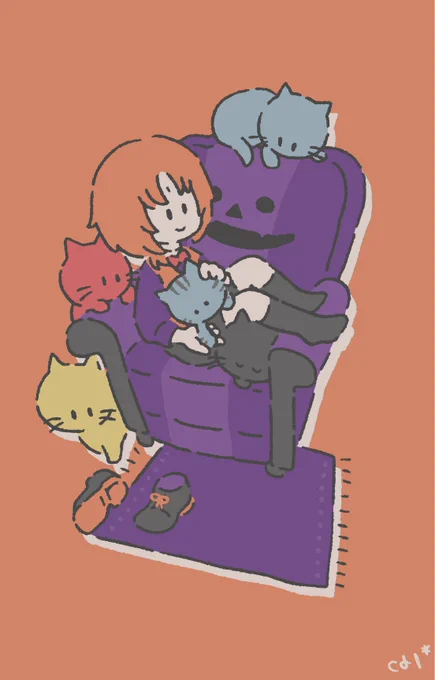 ハロウィンチェア欲しい 