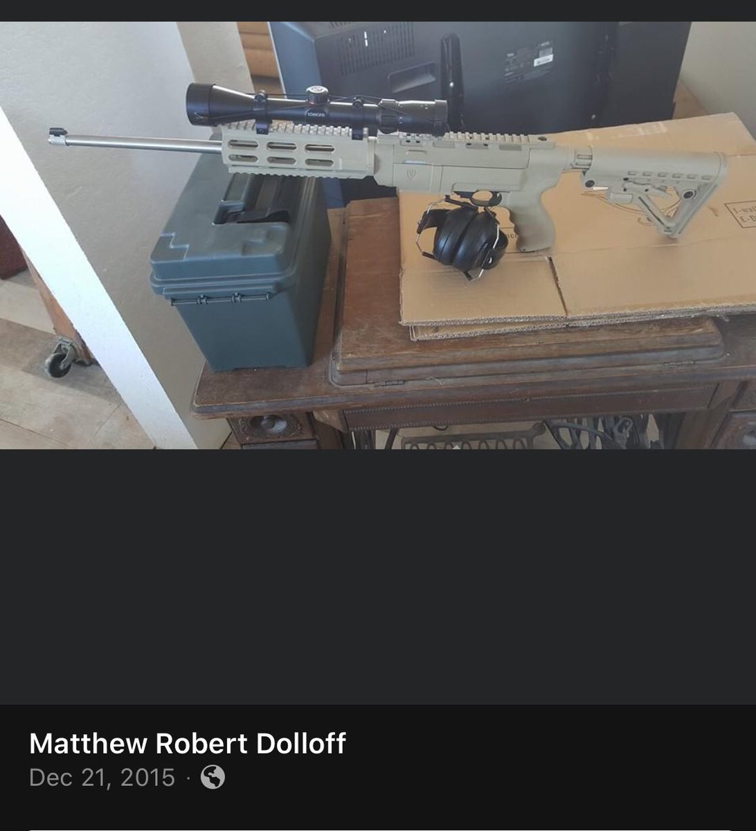 Denver Shooter was Matthew Dolloff. Found his Facebook.... A photographing peak into his life / politics ...  #DenverShooting