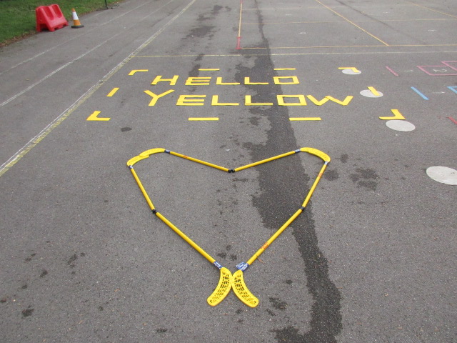 CherryPrimary's tweet photo. Year 5 enjoyed their Hello Yellow day on Friday, with lots of fun and a focus on resilience and mental wellbeing. Top effort year 5 😀 https://t.co/MiGfMlx3PM