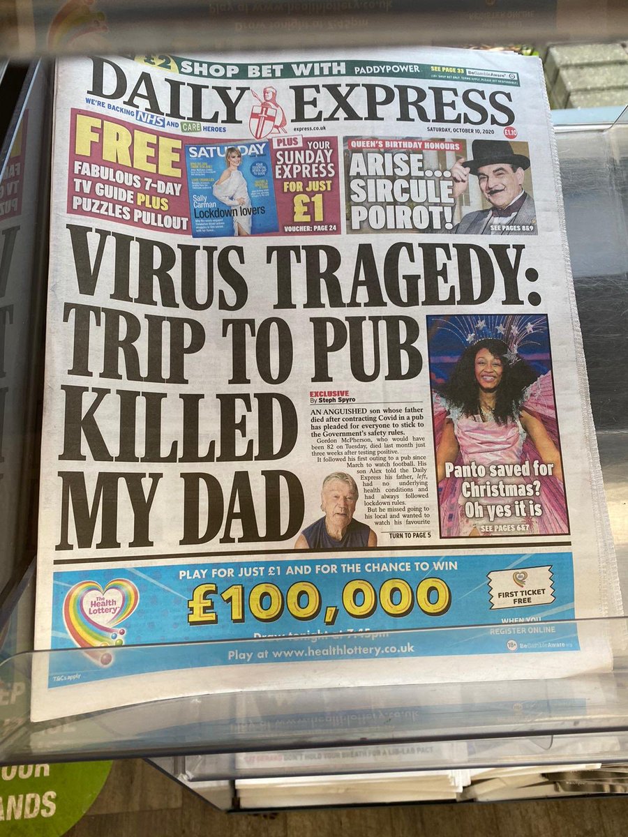 This is not responsible journalism. They know exactly the impact of putting a story like this on the front page. Such utter bullshit