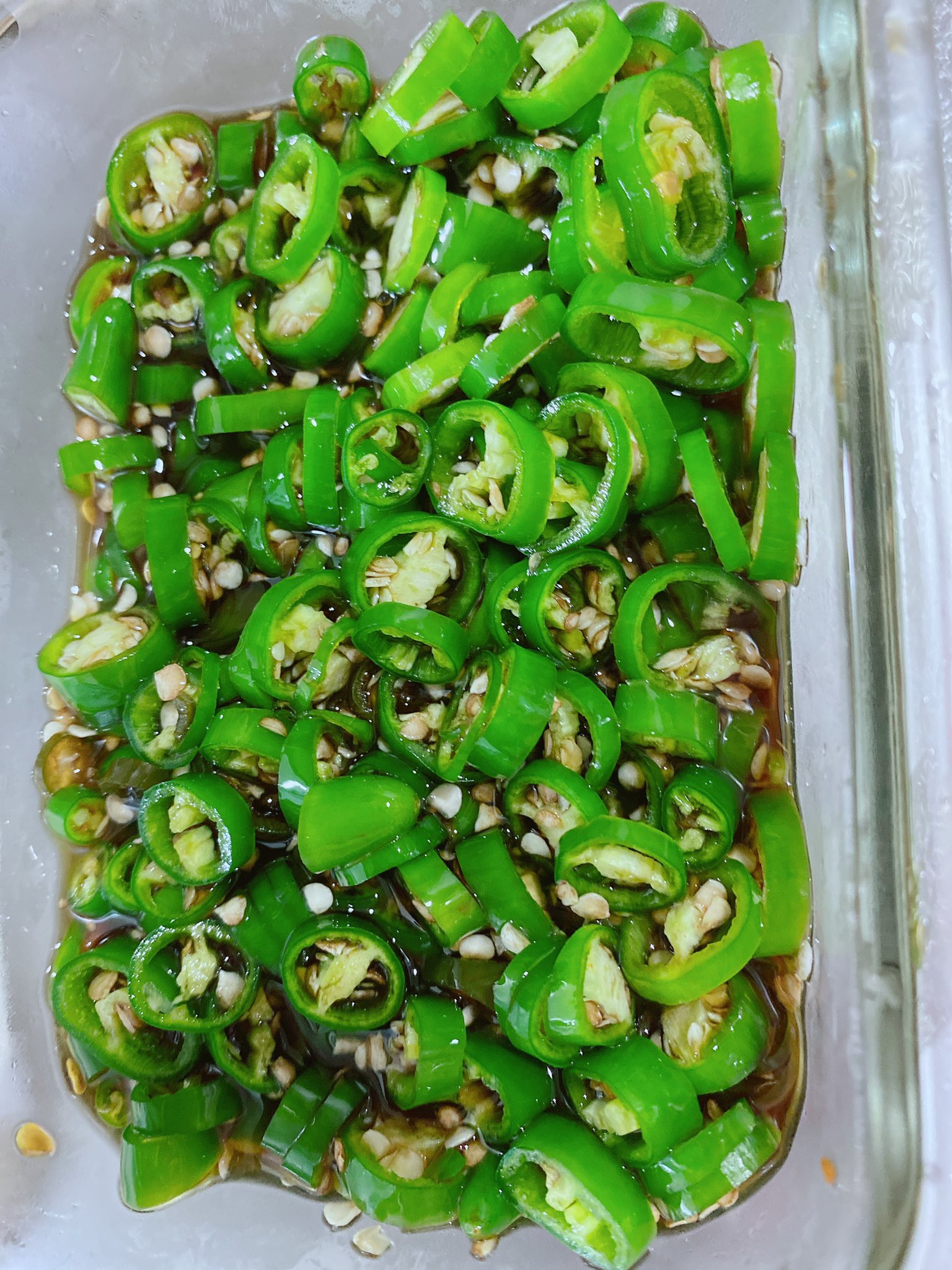 水樹たま 甘いのも好きだけど辛いのも好きだよ 青唐辛子をナンプラーに漬けておくと色々使えて便利 T Co Vqkt5urs1g Twitter