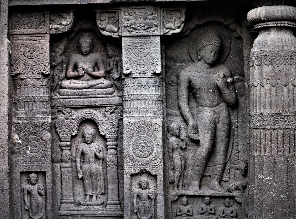 1/17* A  #TravelThread on The UNESCO  #WorldHeritageSite - Ajanta & Ellora Caves * Ajanta : Dating from 200BC ,these caves were excavated in 2 phases.Ellora : 34 caves known for Buddhist , Jain & Hindu cultural influences. Disclaimer : Based on MY understanding solely . 