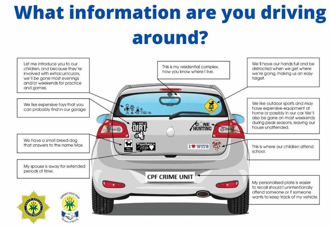 Got this from our community WhatsApp group. 

With the festive around the corner, criminals may be on the lookout.