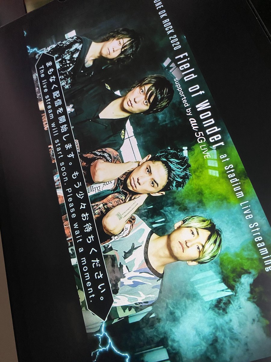 ワンオクライブ~😆😆