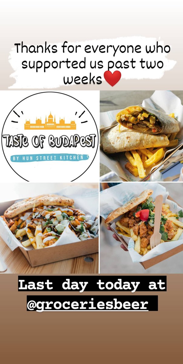 Last day at @groceriesbeer!
Thanks for everyone who supported us past two weeks.
Thanks all the staff for the hard work! 👌🏻🔊