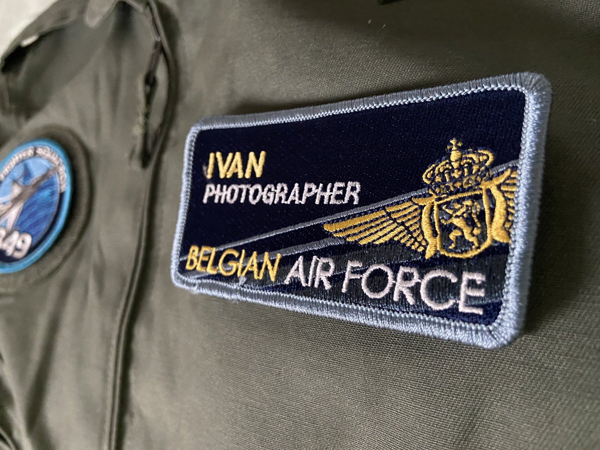 ivanconinx's tweet image. How cool is this? Thanks to the Belgian Air Force and their charity Fonavibel, I now have this cool personalised air force nametag. If you want to have one too, check out fonavibel.be 💪🏻🇧🇪🛫 #avgeek @BeAirForce #nametag