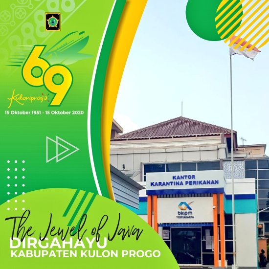 bppmhkp_jogja's tweet image. 11/10 Keluarga besar BKIPM Yogyakarta mengucapkan Dirgahayu Kabupaten Kulon Progo yang ke-69. 

#TheJewelOfJava

@HumasBKIPM @rinajanwar2201 @hafitrahman140 @fish_haryanto @verr_trisnajaya @merry_sundah