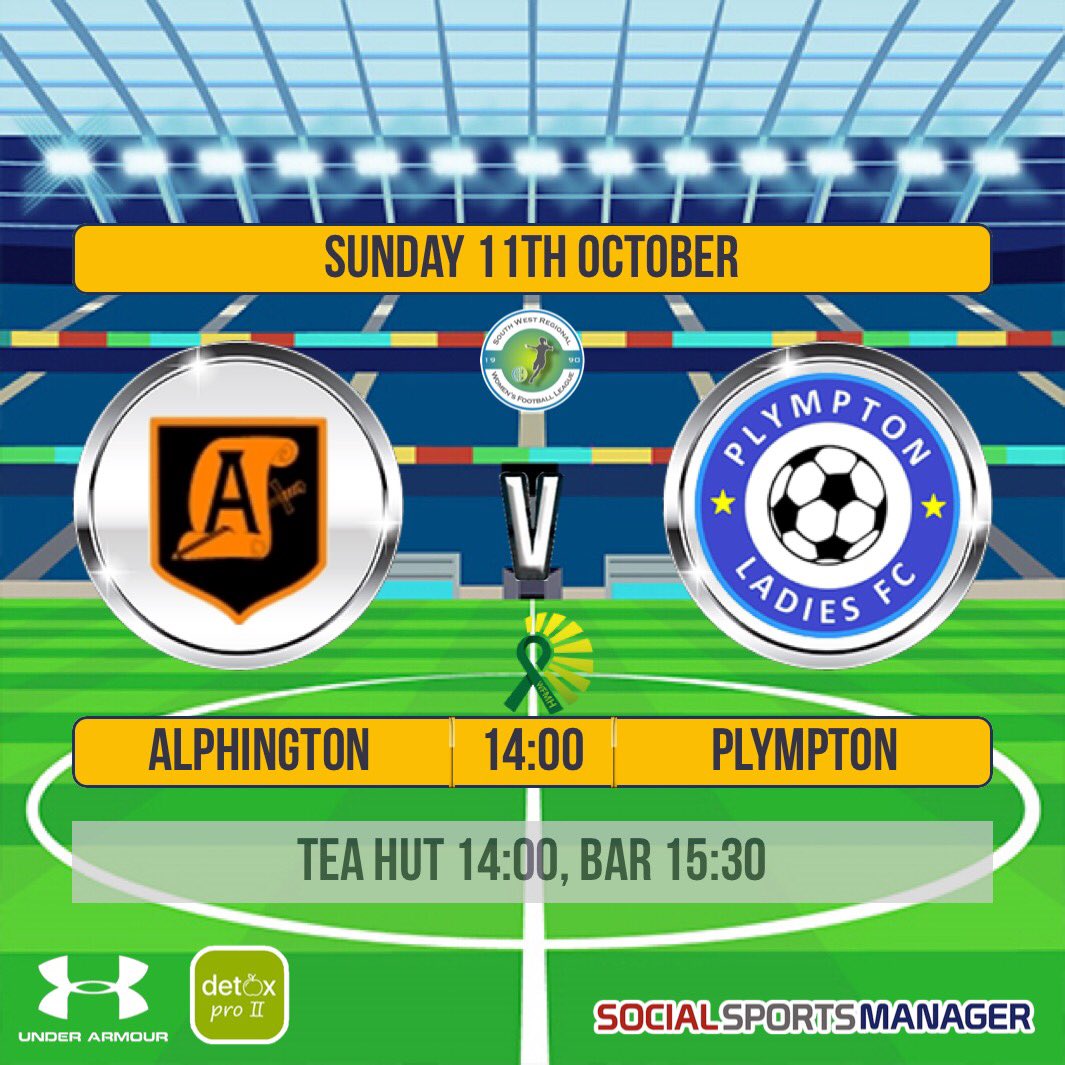 After a weekend off last weekend we’re more than welcome to host <a href="/plymptonladies/">Plympton Ladies FC</a> today! ⚽️ #upthealphas 🧡
