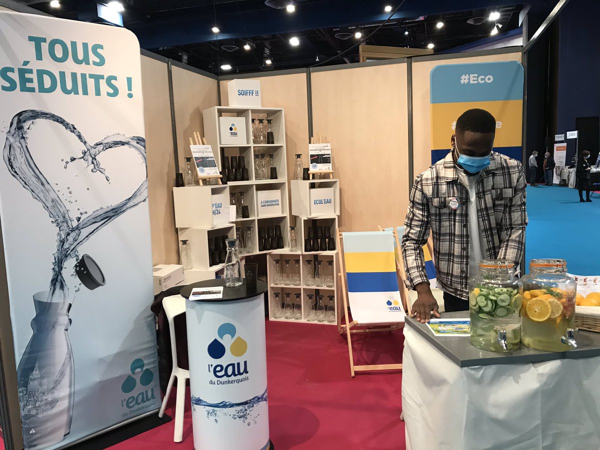 L’Eau du Dunkerquois présent ce week-end au salon maison et loisirs au Kursaal de Dunkerque