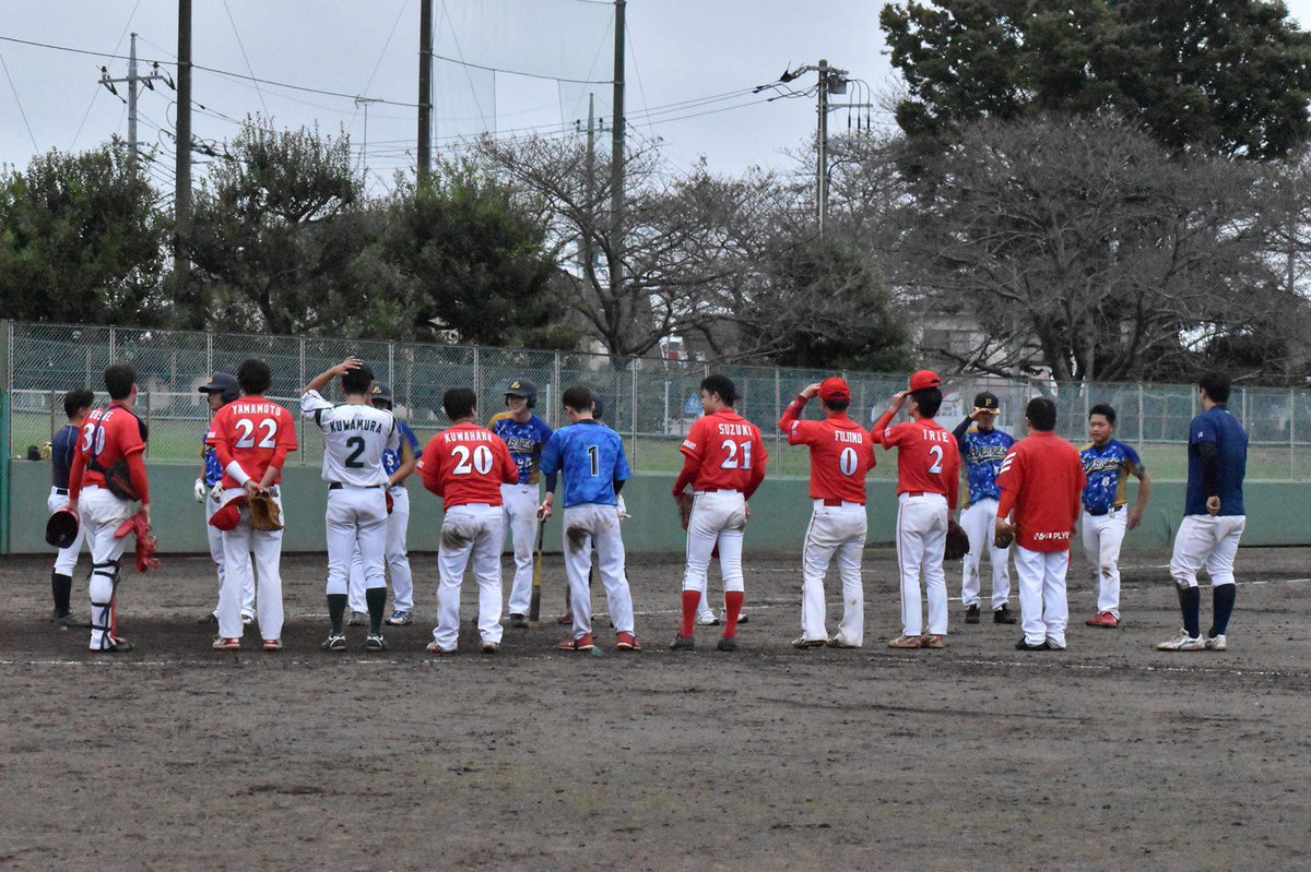 redchapus89's tweet photo. 今日は岩井球場にて練習試合を2試合行いました！
チーム内ホームラン王トップに躍り出る一打を放った藤野選手　貴重な追加点となる2ランを放った桑村選手などの活躍により１勝1敗の結果になりました！　来週の県西大会に向けて良い調整ができました。 https://t.co/M4L0aaQ3Yf