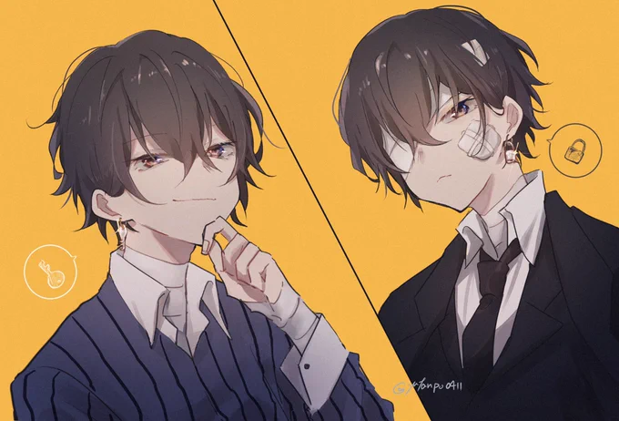 文スト過去絵2
だざしかいない 