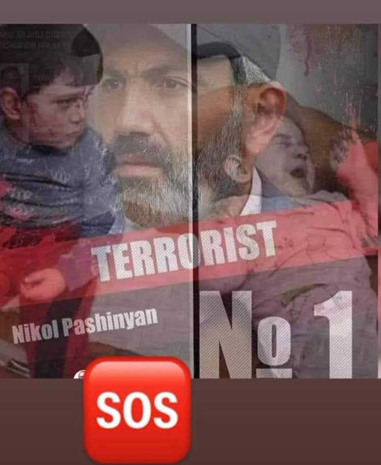 ElladaUmayeva's tweet photo. #StopArmenianAggression
#StopArmenianVandalism
#StopPashinyan
#StopSupportASALA
#KarabakhisAzerbaijan https://t.co/MstH8mw0Xc