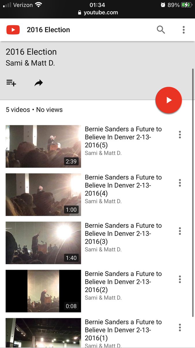 Matt is a registered Democrat. Not just a Democrat, but a Socialist.His love for Bernie runs deep, deep enough to have a YouTube playlist dedicated to him.