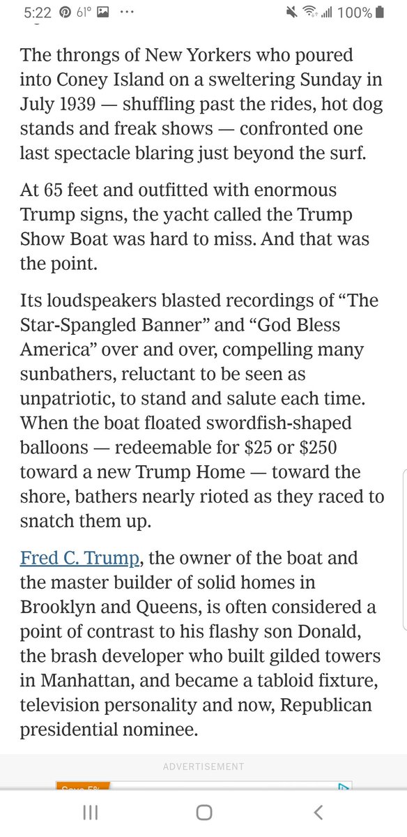 MSmeowsie's tweet photo. @elee67947142 @AuthorKimberley Trump was ready to invite them to Camp David FFS, the same week anniversary of 9-11. #TrumpOrgForeignPolicy
Trump has NEVER been a Patriot!!...
His Daddy, Fred, abused the ๐ถNational anthem ๐ถAmerican flag USING ๐บ๐ธ SYMBOLS AS MARKETING PROPS the exact same way Donnie copies. https://t.co/3CxEysl75E