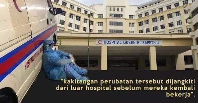 weneverknow01's tweet photo. Due to the drastic rising of Covid19 cases in Sabah, please please pray for us, for our frontliners. They're immensely tired. Hospitals in the interior parts of Sabah are lacking supplies. Even in HQE supplies aren't enough to treat the increasing numbers #prayforSabah https://t.co/PxuVzbLPpE