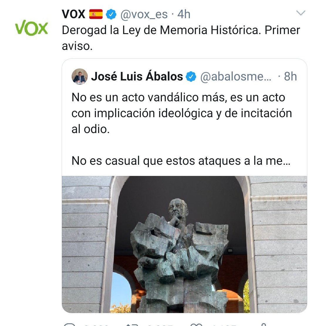 ¿El segundo aviso será cavar fosas vacías en las cunetas de las carreteras de España?