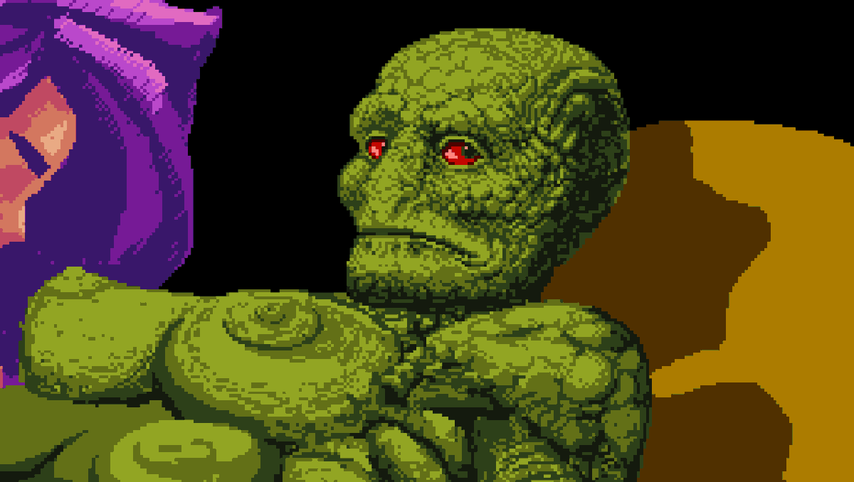 PixelHache's tweet photo. Fragmento de mi ilustración en proceso para el proyecto @ValeriaPriestes 
Texturas a 4 colores.
#pixelart #gamedesign #ilustracion #videogames #indie #argentina https://t.co/UzSYR2rnLr