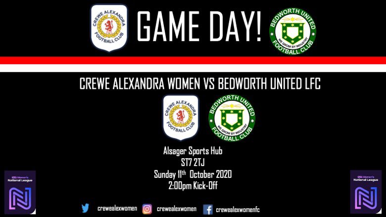 CreweAlexWomen's tweet photo. 🙌 IT'S GAME DAY!!!

Our Reserves are also back in league action !

🆚 @LadiesBedworth Development(H)
🏆 National Reserves Midland Division 
🏟️ Alsager Sports Hub (ST7 2TJ)
⏰ 2pm Kick-Off
🎟️ FREE ENTRY 

🔴⚪⚽ #OneAlex #CreweAlexWomen #WeAreNational https://t.co/IjdTHniM7U