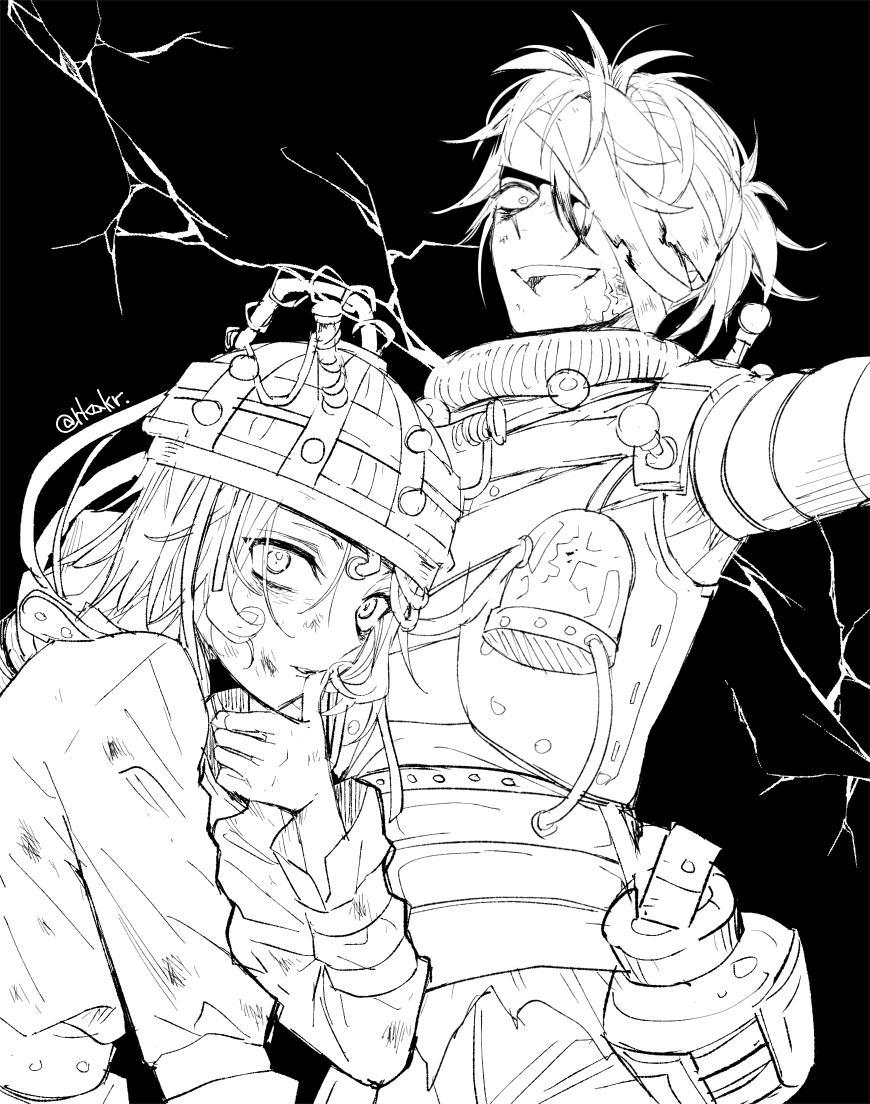 ルカ&トレらくがき 