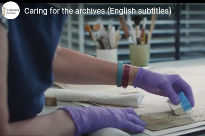 NAIKeeper's tweet photo. Today is “European Day of Conservation-Restoration” What is Conservation-Restoration? To find out, take a look at this #CaringForCollections video https://t.co/mqlTaDcU9V &amp; https://t.co/Xnv9pLpnkf #ECCOCommunity #EuropeanDayConservationRestoration @ecco_eu @NARIreland #archives https://t.co/mgLlFgqfBU