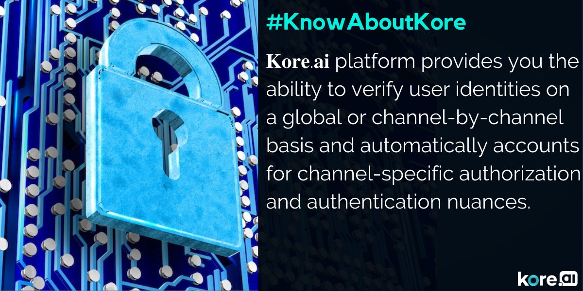 koredotai's tweet image. [𝐊𝐧𝐨𝐰 𝐀𝐛𝐨𝐮𝐭 𝐊𝐨𝐫𝐞] 𝐊𝐨𝐫𝐞.𝐚𝐢 follows stringent guidelines for security and compliance, including industry best practices. Learn more - bit.ly/3nERHty

#BotSecurity #EnterpriseAI #VulnerabilityManagement #IntrusionDetection #MultiLayerAuthentication