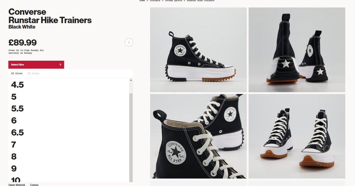 converse run star hike office