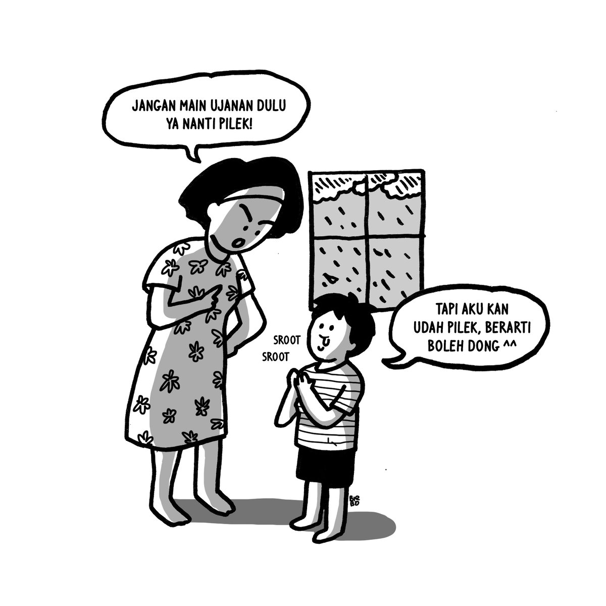 Siapa yg ngajarin gini coba? #komikbiebo