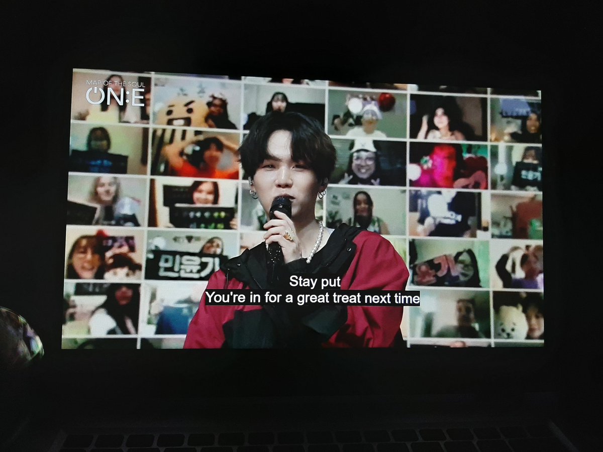 ria_est_'s tweet photo. Copy that sir @BTS_twt 
#ThankYouBTS #WeAreNotSevenWithYou #MapOfTheSoulOne_D2 https://t.co/vJ8th0gb8A