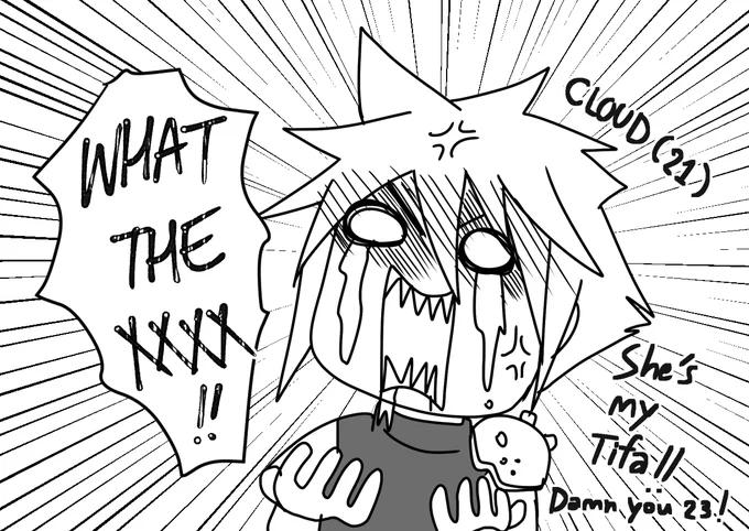 Omake's omake
Don't be mad, Cloud(21) 