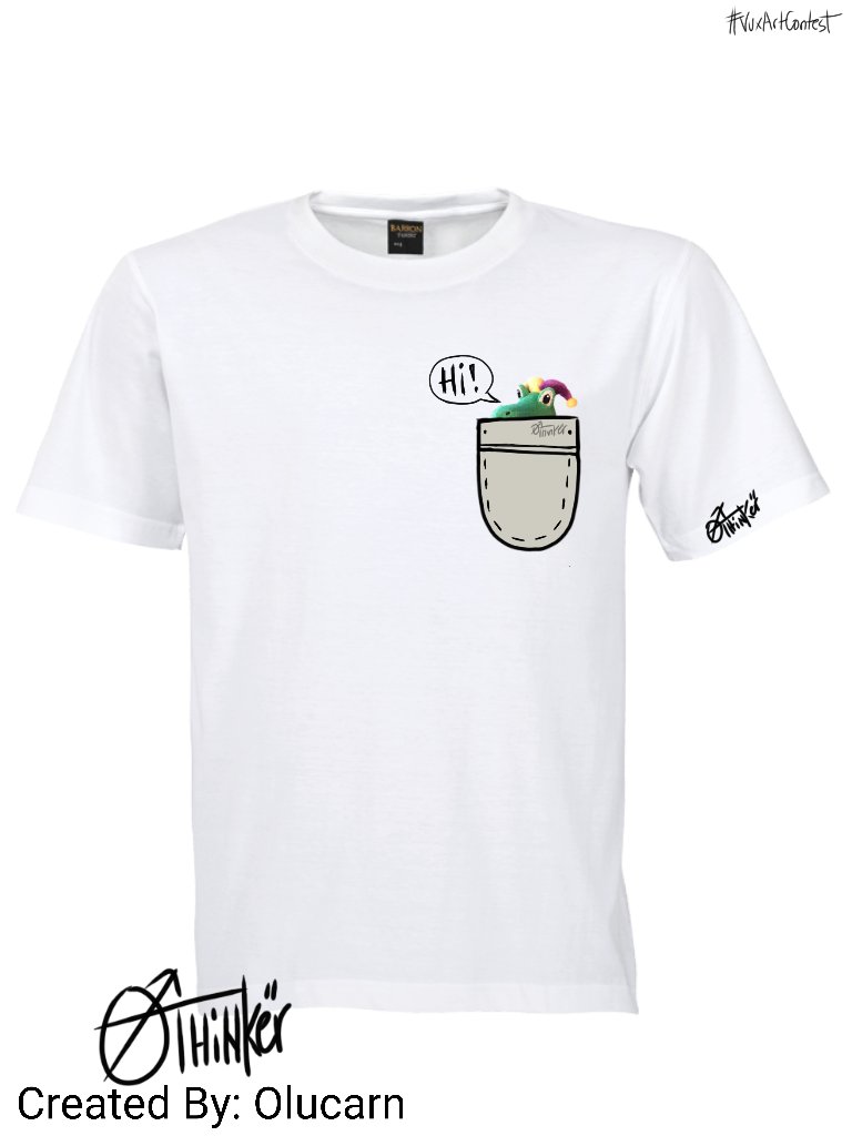 RealOverThinker's tweet image. Done! I tried my best!!! 
Hope you enjoy it! @VuxxVuxx
#VuxArtContest 
(Btw, there are two different designs)