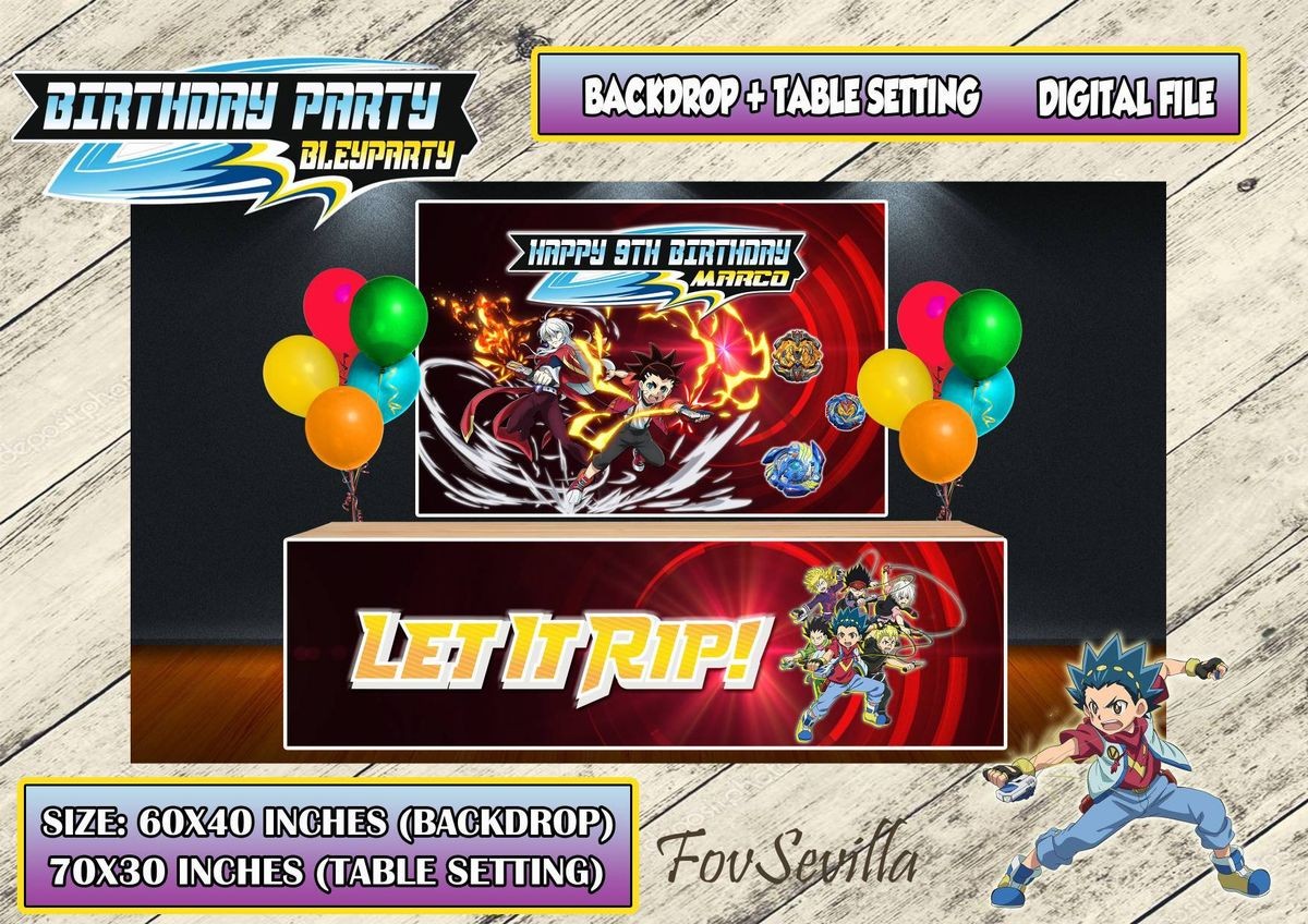 fovsevilla's tweet photo. #beyblade #BeybladeBurst #birthday #cumpleaños #birthdayparty #dowload #diseño #fiesta #backdrop #telon https://t.co/QutpeoQvIP