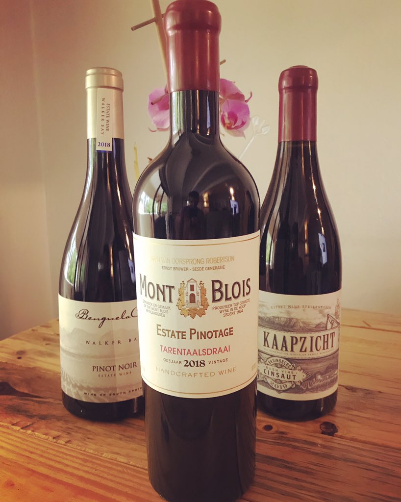 Proudly flanked by its parents: Cinsault and Pinot Noir! Pinotage was first grown in South Africa in 1925 - celebrate International Pinotage Day tomorrow, 12 October 2020 with a glass of SA’s best! <a href="/MontBlois/">Mont Blois Wine Estate</a> <a href="/BenguelaCove/">Benguela Cove Lagoon Wine Estate</a> <a href="/KaapzichtWines/">Kaapzicht Wines</a> <a href="/Jules_nai187/">Julian Naik</a> #pinotage