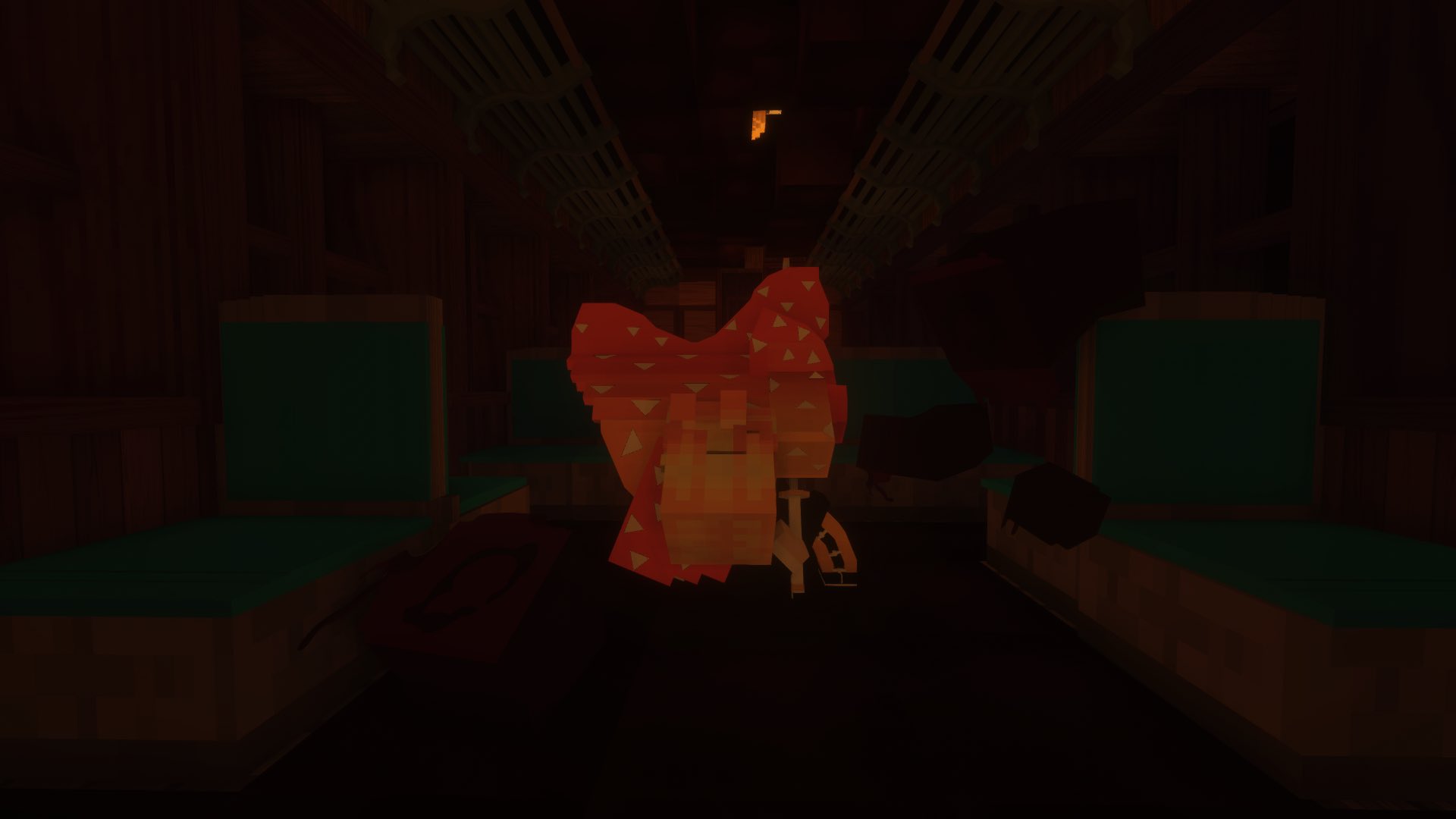 みずきのけだるげ部屋 劇場版鬼滅の刃無限列車編 マイクラver 我妻善逸 鬼滅の刃 Minecraft T Co 7yjwxcywwx Twitter