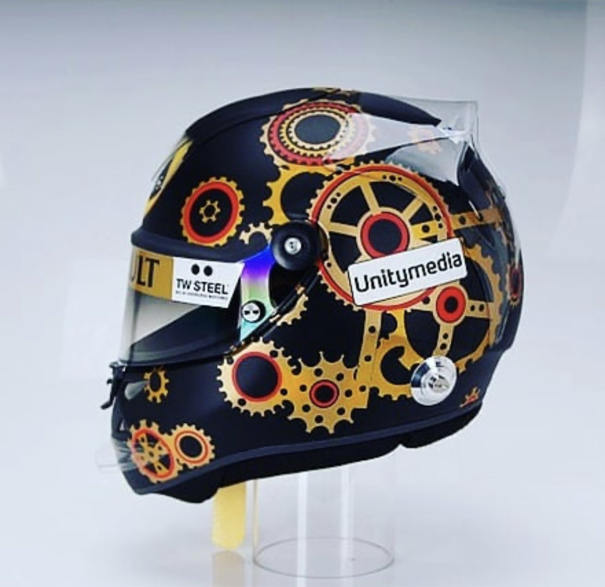 Nick hotsell heidfeld helmet