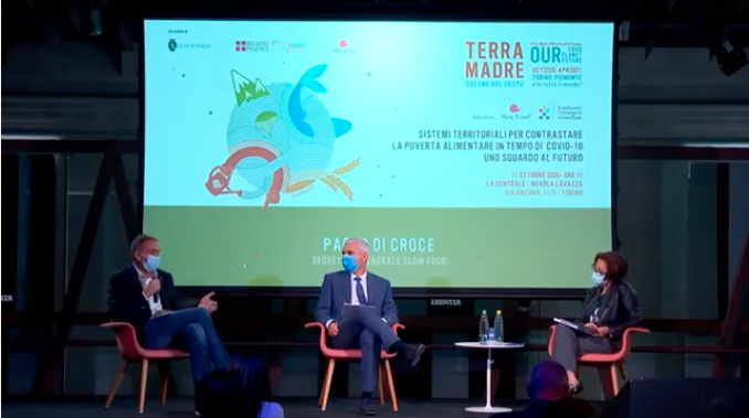 CSP_live's tweet photo. La parola passa a #PaoloDiCroce, Segretario Generale di @SlowFoodItaly, che ha organizzato #TerraMadreSalonedelGusto2020 con il sostegno della nostra #FondazioneCSP #TerraMadre #SlowFoodChange https://t.co/I3ZoA1jXkk https://t.co/DcOyccahr3