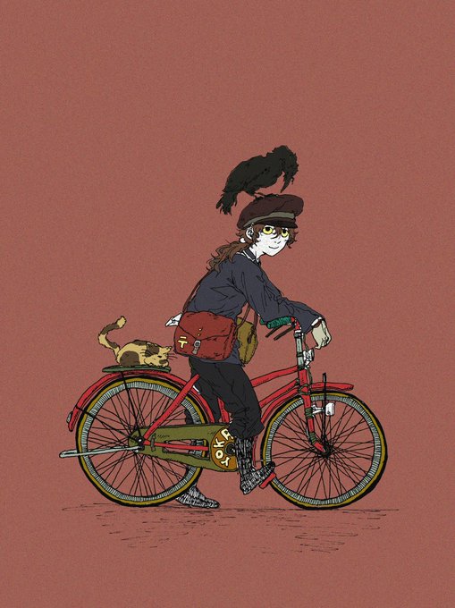 「自転車 乗る」のTwitter画像/イラスト(古い順)｜2ページ目