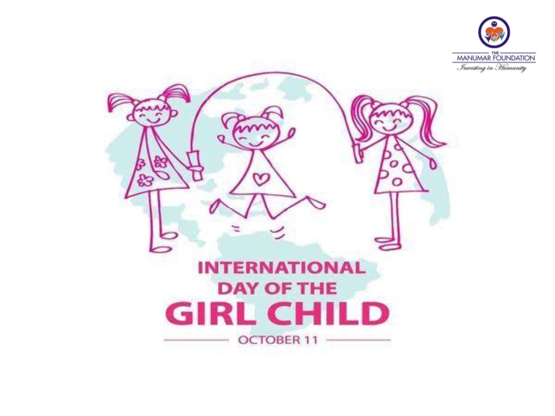 manumar_org's tweet photo. ‘We always celebrate a great woman. But to be great, the girl child needs to be encouraged to excel from an early age.’
- Gift Gugu Mona.
Happy international day of the girl child.!!!
#manumarfoundation #makingadifferencetogether #MyVoiceOurEqualFuture https://t.co/QDzDvJJE2a