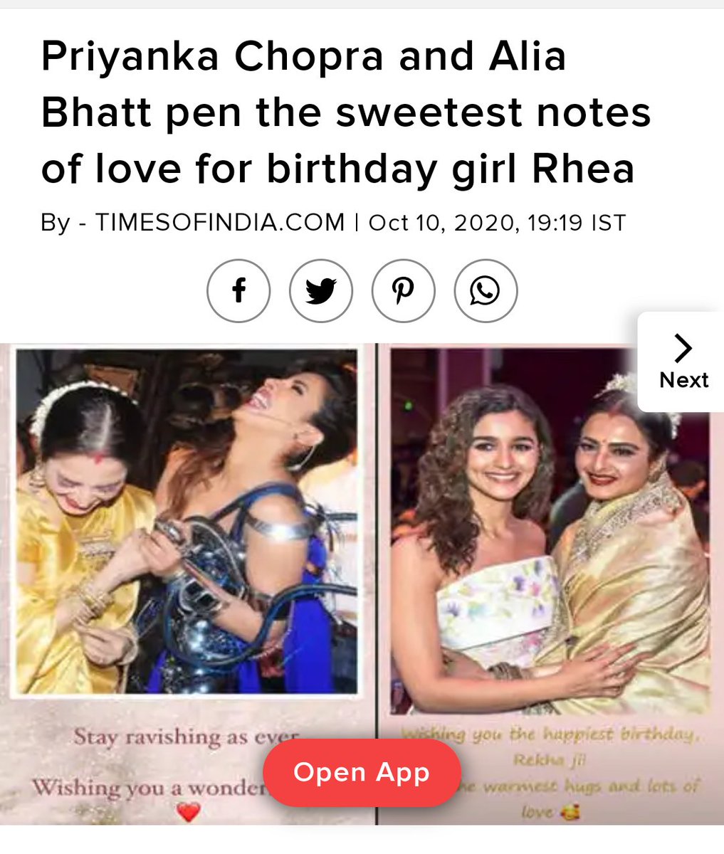 meSayanti's tweet photo. @TOIMumbai imagine the #news #headlinesread #Rekha differently on her #birthday
#bollywoodactress #sayantibanerjee #timesofindia #media #mediajoke #joke #huh #aliabhatt #priyankachopra #SSRcase #SSR https://t.co/Kd3gVr30Ab