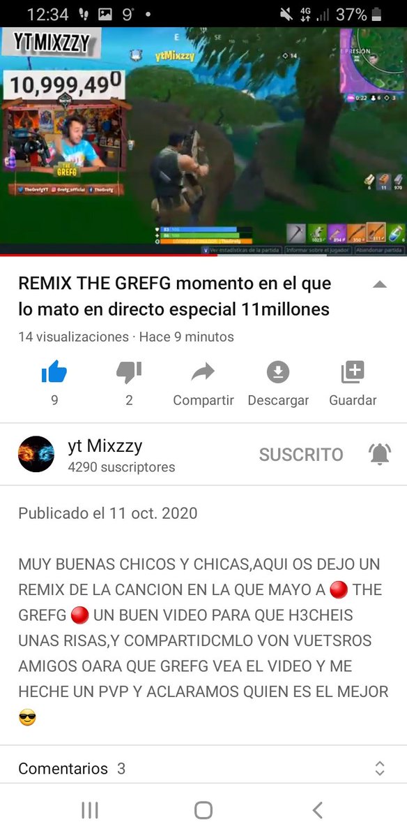 albertdanch's tweet photo. @TheGrefg mira lo que dice el hacker que te mato en tu directo 11000000 de subs, yo siendo tu lo aceptaba. https://t.co/C568UxnEt4