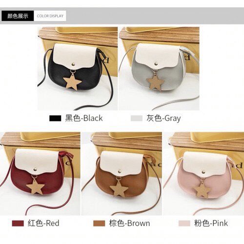 RM10{ WOODYSTAR BAG }READY STOCK POSTAGE : SM RM8 / SS RM11___Product Info:MATERIAL : PU LEATHERSAIZ : (Approx) 19cm(L) X 5cm(W) X 16cm(H)