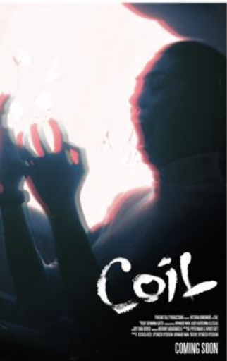 Arxonic's tweet photo. #nowwatching #ukpremiere #shortfilm #Coil Directed, Written and Produced by #SpencerRyerson. Also Produced by #JessicaReis and #HowardWan. Starring #VictoriaDunsmore.
#grimmfest
#grimmfest2020
#grimmfestonline
#horrorathome https://t.co/vULqGwEsdI